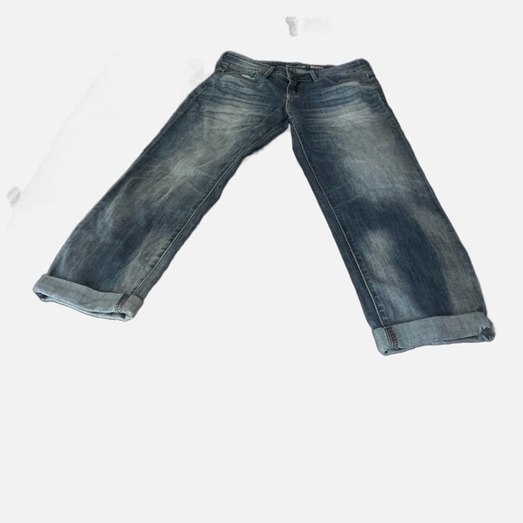 Levi's Blue Straight Leg Jeans with Vintage Wash - Picture 1 of 9
